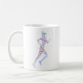 Hardloopster Koffiemok (Links)