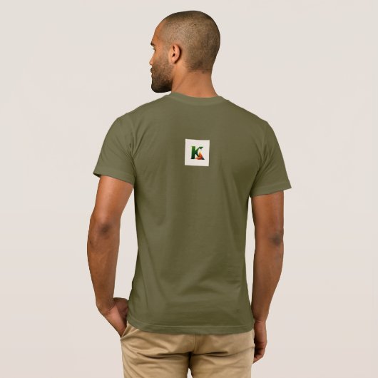 Hardloopvakantie T-shirt (Achterkant volledig)