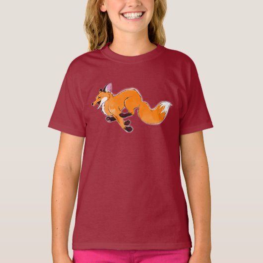 Hardloopvos T-shirt (Voorkant)