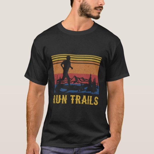 Hardlopen 365 Run Trails Runner Race Ultra Run Vin T-shirt (Voorkant)
