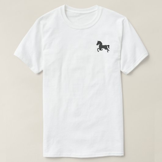Hardlopen Dark Horse 🐎 Logo  Festival T-shirt (Design voorkant)