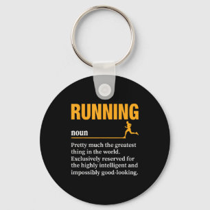 Hardlopen Definitie Humor Marathon Grappige Atleet Sleutelhanger