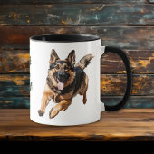 Hardlopen Duitse Herder Hond Seize De Dag Mok
