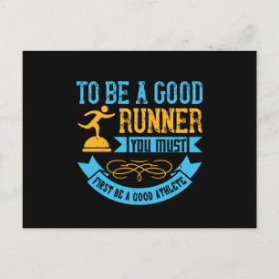 Hardlopen - Een goede hardloper zijn Briefkaart