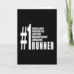 Hardlopen en Hardlopers : Nummer Eén Hardloper Kaart
