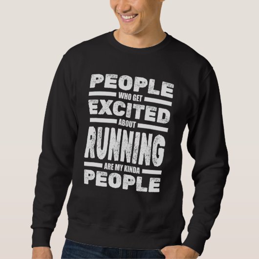 Hardlopen halve marathon training oefening run spo trui (Voorkant)