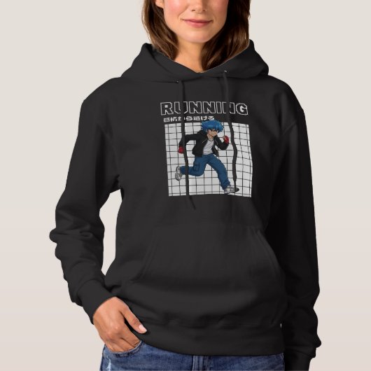 Hardlopen Hoodie (Voorkant)