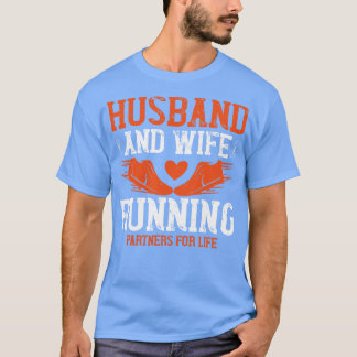 Hardlopen Hus en vrouw hardlopen T-shirt