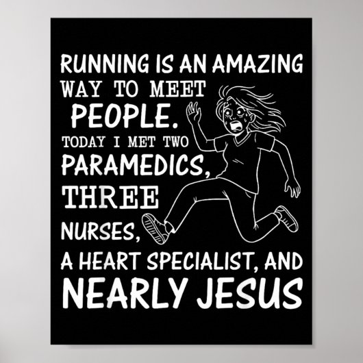 Hardlopen is een geweldige manier om mensen te ont poster (Voorkant)