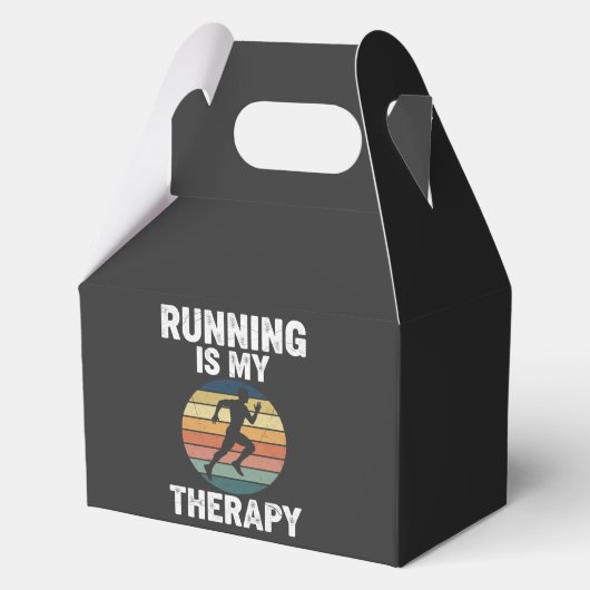 Hardlopen Is Mijn Therapie Bedankdoosjes (Voorkant)