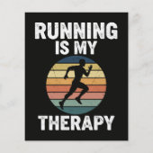 Hardlopen Is Mijn Therapie Flyer (Achterkant)