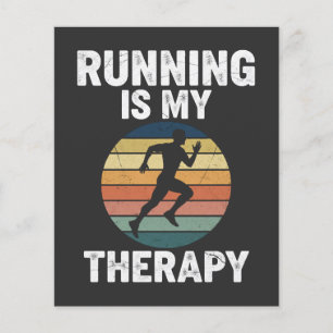 Hardlopen Is Mijn Therapie Flyer