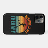 Hardlopen is mijn therapie grappig cadeau voor har Case-Mate iPhone case (Achterkant (horizontaal))