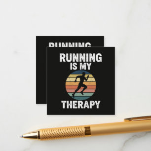 Hardlopen Is Mijn Therapie Informatiekaartje
