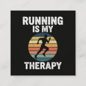 Hardlopen Is Mijn Therapie Informatiekaartje (Voorkant)