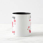 Hardlopen is mijn Valentijn Perfect Gift voor hard Koffiemok (Midden)