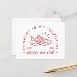 Hardlopen is mijn valentijn singles run club briefkaart
