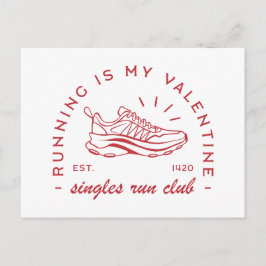 Hardlopen is mijn valentijn singles run club briefkaart