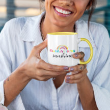 Hardlopen is mijn zonneschijn kleurrijke regenboog