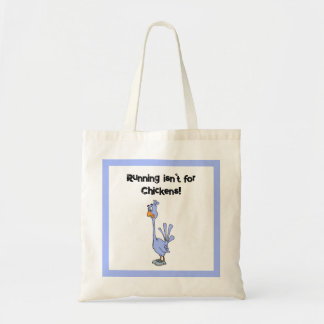Hardlopen is niet voor kippen - Marathon Humor Tote Bag