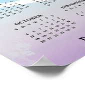 Hardlopen Joggen Ontwerp 2025 Kalender Poster (Hoek)