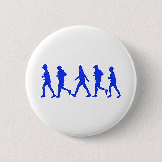 Hardlopen Joggen Wandelen Ronde Button 5,7 Cm (Voorkant)