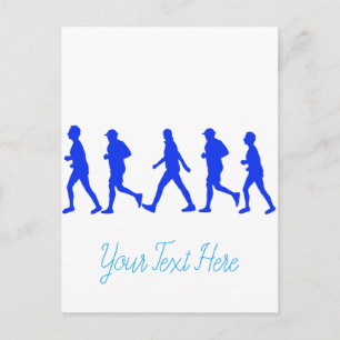 Hardlopen Joggen Work Out Briefkaart