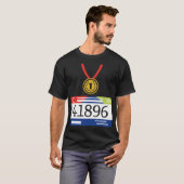Hardlopen Jogging Runner kostuum Halloween kostuum T-shirt (Voorkant volledig)