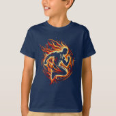 Hardlopen Mannen met Fire Boys T-shirt (Voorkant)