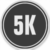 Hardlopen Marathon, Triatlon, 5K, 10K... Sticker (Voorkant)