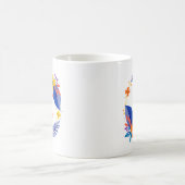 Hardlopen op 1% accu Bloemen Mok – Funny Coffee Cu (Center)