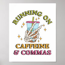 Hardlopen op cafeïne en komma's | lerares Engels