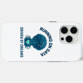 Hardlopen op data, gedreven door dromen AI Art Case-Mate iPhone Case (Achterkant (horizontaal))