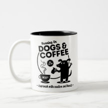 Hardlopen op honden en koffie 11 oz.