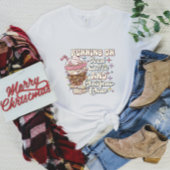 Hardlopen op Iced Coffee & Christmas Cheer T-Shirt