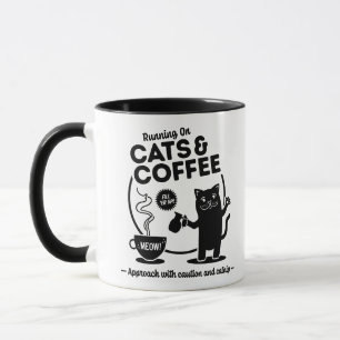 Hardlopen op Katten en Koffie 11 oz. combo Mok
