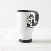 Hardlopen op Katten en Koffie Reizen Mok (Voorkant rechts)