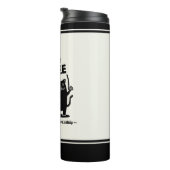 Hardlopen op Katten en Koffie Thermische Tumbler Thermosbeker (Geroteerd rechts)