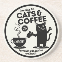 Hardlopen op katten en koffie
