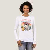 Hardlopen op Vibes & Cafeïne - Cool Cat Retro Tri-Blend Shirt (Voorkant)