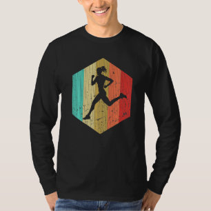 Hardlopen Runner Marathon  Retro Run Sport 7 T-shirt