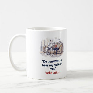Hardlopen Secret Santa-cadeau: Wil je mijn tijden  Koffiemok