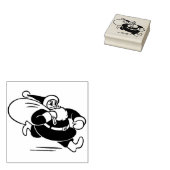 hardlopen Sinterklaas Rubberstempel (Gestempeld)