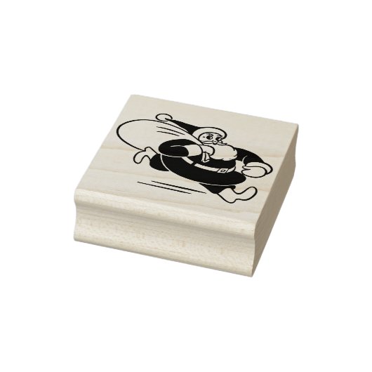 hardlopen Sinterklaas Rubberstempel (Stempel)