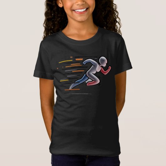Hardlopen Snel T-Shirt (Voorkant)