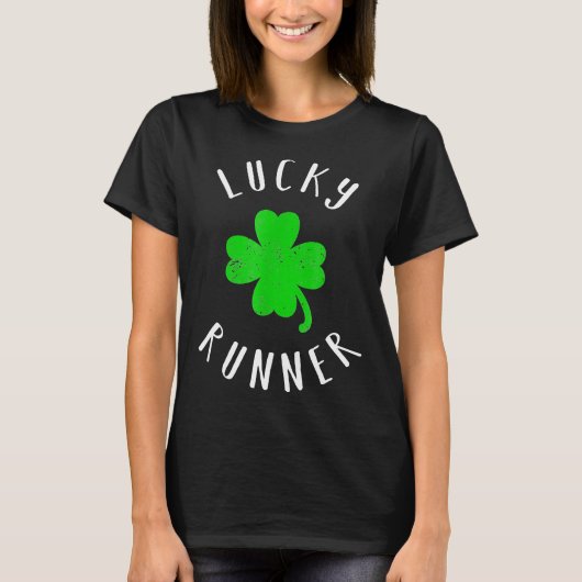 Hardlopen - St Patricks Day Running Shirt - Vintag (Voorkant)