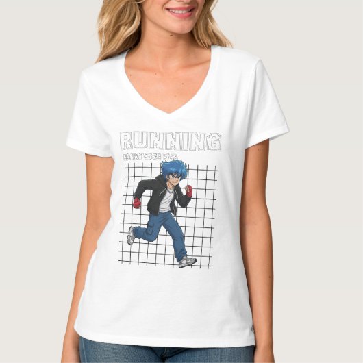 Hardlopen T-shirt (Voorkant)