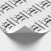 Hardlopen tilt mijn humeur op cadeaupapier (Hoek)