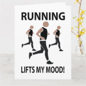 Hardlopen tilt mijn humeur op kaart (Gele Bloem)