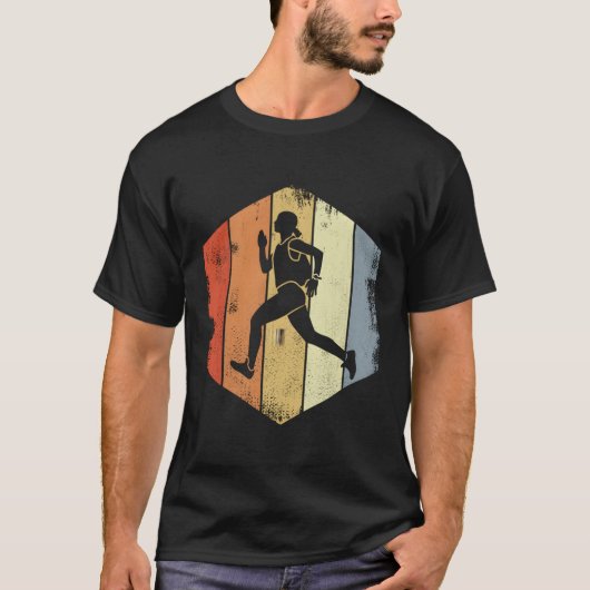 Hardlopen Triatlete Jogging T-shirt (Voorkant)